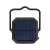 Sandberg Survivor Lantern solar camping lamp with built-in FM radio and 10000mAh power bank, showing the solar panel
