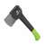 Verto 05G100 universal axe with green and black handle