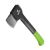 Verto 05G101 Universal Axe 870g, Green/Black, angled view