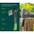 Verto 05G101 universal axe, green and black handle, features