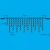 Dimensions of LED icicle string lights, 10 meters long