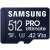 Card de memorie Samsung 512GB PRO Ultimate microSDXC, clasa 10, U3, V30, A2, cu adaptor