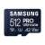 Samsung 512GB PRO Ultimate microSDXC memóriakártya, Class 10, U3, V30, A2, adapterrel