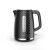 Eldom Elli C280C Black Kettle, 1.7L Diamond Design, front view