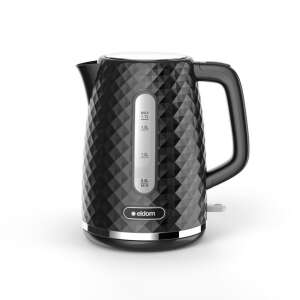 Eldom Elli C280C 1.7L Kettle, black, diamond design - Eldom