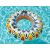Inflatable pool, children over 12 years, Bestway 36294, 107 cm, multicoloured 71583251
