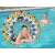 Bestway Flirty Fiesta™ inflatable swim ring, 107 cm, colorful design, girl using it