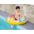 Child sitting on Bestway Geometric Inflatable Pool Float by the pool