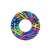 Bestway Geometric Inflatable Pool Float, 107cm, Multicolored