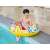 Child sitting on Bestway Geometric Inflatable Pool Float by the pool