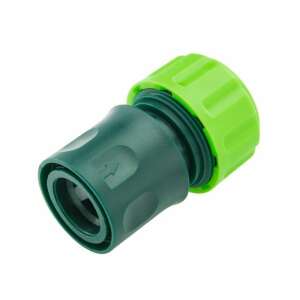 Vizualizare în unghi a conectorului rapid pentru furtun Verto 15G722 3/4 inch - Verto Accesorii irigare