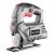 Graphite 58G047 scroll saw 450w, 0-300 min-1, Grey 71586309