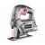 Graphite 58G047 scroll saw 450w, 0-300 min-1, Grey 71586309
