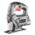 Graphite 58G047 jigsaw, 450W, 0-3000 RPM, grey