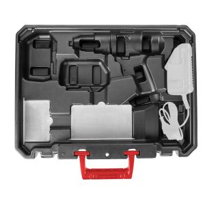 Graphite 58G087 Werkzeugkoffer Innenraum mit Bohrer, Akku und Ladegerät - Graphite