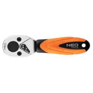 Rázový kľúč NEO TOOLS 08-512 s pohonom 1/4 palca, 105 mm, chróm-vanádiová oceľ, oranžovo-čierna rukoväť - Neo