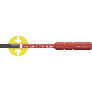 Wiha Bit slimBit electric płaski 4,0mmx75mm (34580) 71588143 - Narzędzie ręczne