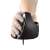 Evoluent VerticalMouse D közepes USB egér, fekete, ergonomikus kialakítás, kéz tartja az egeret
