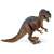 Фигурка на динозавър Schleich Acrocanthosaurus, кафява и синя, стояща на бял фон
