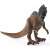 Фигурка на динозавър Schleich Acrocanthosaurus, кафява и синя, стояща на бял фон