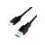 Logilink USB 3.2 Gen 1 USB-C to USB-A cable, 0.5m, black