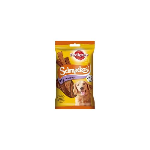 Pedigree Schmackos Multi Mix Jutalompofa - Baromfi, Marha, Bárány - 86g