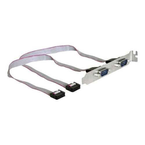 DeLock DL89083 2-port serial bracket for PC
