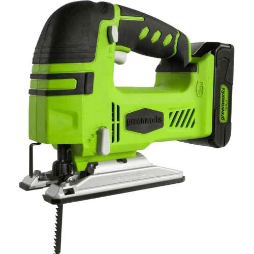 Greenworks GD24JS cordless jigsaw, 24V, brushless motor