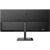 Pohľad zozadu na monitor Philips 346E2LAE 34 palcov UltraWide QHD zobrazujúci porty