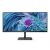Monitor Philips 346E2LAE 34-palcový Ultrawide QHD zobrazujúci tapetu s kvetmi