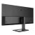 Back view of Philips 34 inch 346E2LAE UltraWide monitor showing ports