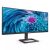 Philips 346E2LAE 34 inch Ultrawide QHD monitor angled view