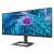 Philips 346E2LAE 34 inch UltraWide QHD monitor, side view