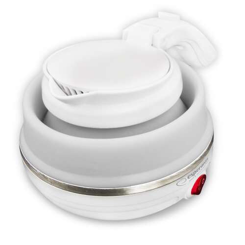 Esperanza EKK023 Niagara 0.5L foldable portable electric kettle, white