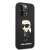 Karl Lagerfeld Ikonikus iPhone 14 Pro Max Black Phone Case