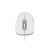 Biela optická myš ModeCom M10S, pohľad zhora