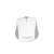 Mysz optyczna ModeCom M10S biała, widok z przodu