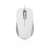 Mysz optyczna ModeCom M10S biała, widok z góry