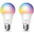 Two TP-Link Tapo L530E Smart Multicolor LED Bulbs