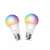 Two TP-Link Tapo L530E smart Wi-Fi light bulbs, multicolor, E27