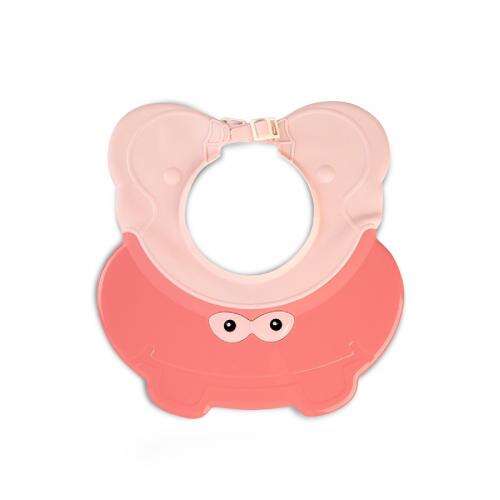 Cangaroo Ruby hajmosó pajzs, rózsaszín és piros, csecsemők és kisgyermekek számára, védi a szemet és az arcot a sampon és a víztől