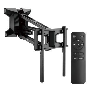 Maclean MC-891 Motorized TV Wall Mount with remote control - TV Stand and Wall Mount
