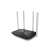 Router wireless dual band Mercusys AC1200, model AC12, negru cu antene albe
