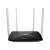 Router wireless dual band Mercusys AC1200, model AC12, negru cu antene albe
