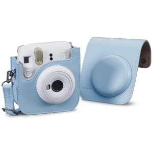 Cullmann RIO Fit 120 Instax Mini 12 fényképezőgép tok - Kék, fényképezőgéppel a belsejében - Fényképezőgép táska & tok