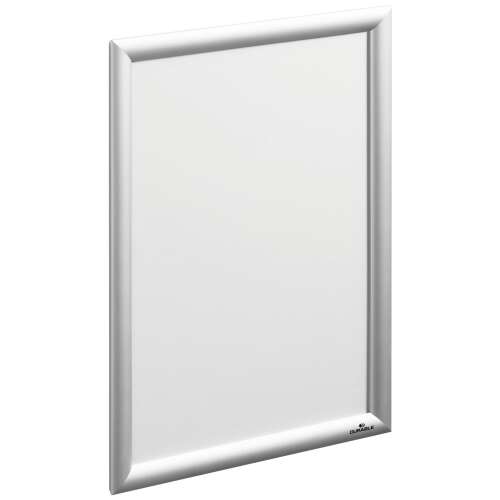 Durable A3 silberner Posterrahmen, 33x45 cm, zum Anzeigen von Postern, Schildern und Informationen