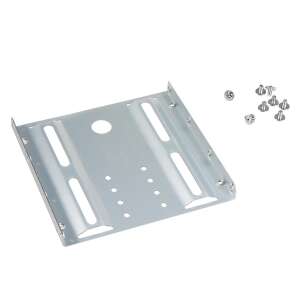 Maclean MC-655 Rama montażowa HDD 2,5" do 3,5", srebrna - Maclean