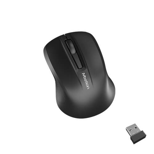 Meetion MiniGo Wireless Egér - Fekete