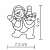 LED Snowman Window Decoration Dimensions - Height 9cm, Width 7.5cm