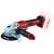 Einhell AXXIO 18/125 cordless angle grinder, red and silver, with battery and Power X-Change logo